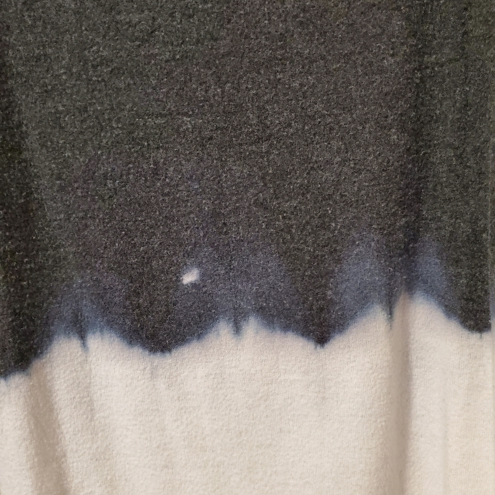 Go Couture Boatneck Dolman Knit Sweater- Grey/White (Size S) - Picture 7 of 16